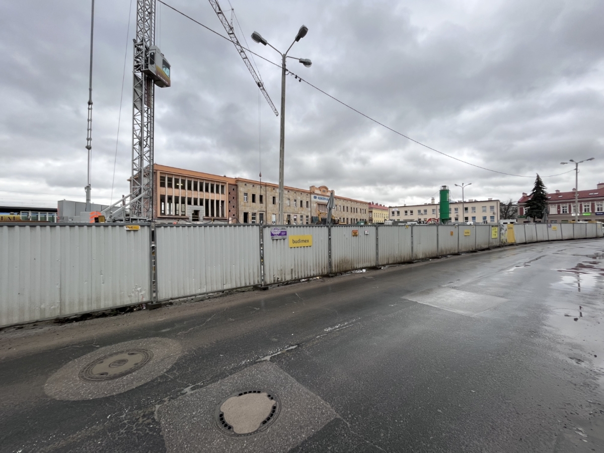 Budowa Rzeszowskiego Centrum Komunikacyjnego [styczeń 2023]